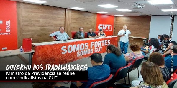 Sindicalistas entregaram pauta de reivindicações a Carlos Luppi para corrigir as distorções na seguridade social