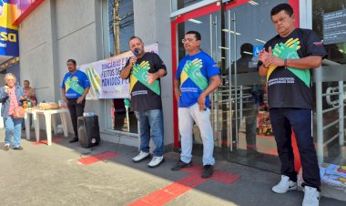 Sindicatos dos Bancários realiza manisfesto da Campanha salarial/2026