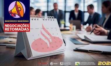 Negociação com Santander será retomada no dia 22