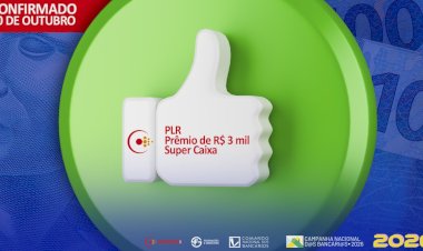 Caixa confirma PLR, prêmio de R$ 3 mil e Super Caixa para dia 20