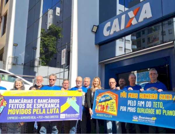 Dia Nacional de Mobilização leva defesa do Saúde Caixa e da Caixa pública às unidades de todo o país