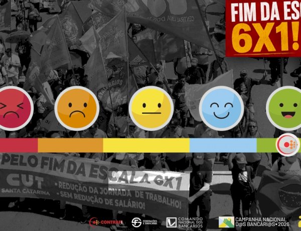 Fim da escala 6x1: Contraf-CUT defende aprovação da PEC que reduz jornada para 40 horas