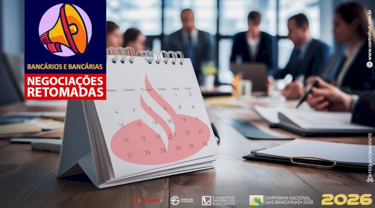 Negociação com Santander será retomada no dia 22