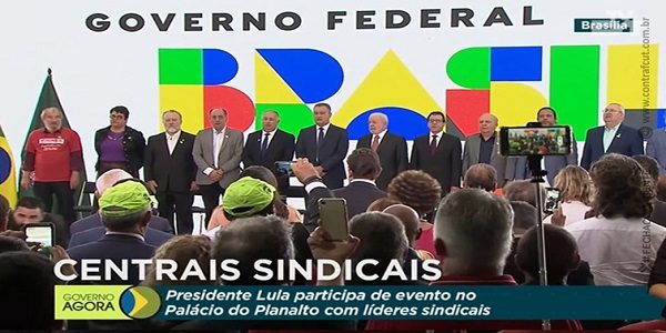 Lula se encontra com representantes dos trabalhadores