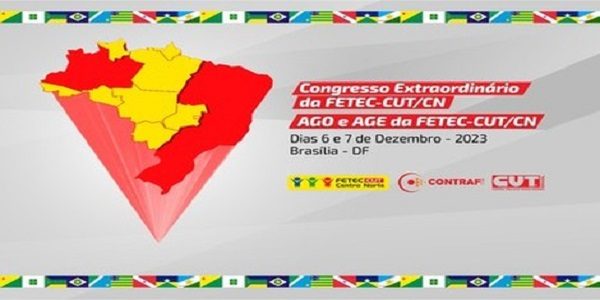 Fetec-CUT/CN realiza hoje assembleias ordinária e extraordinária. Assista aqui transmissão ao vivo